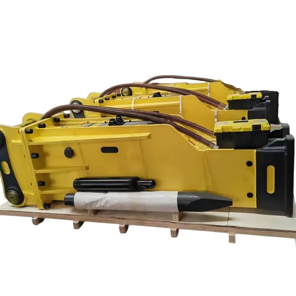 20 Ton Excavator Hydraulic Breaker FTSB81 Silence Type Rock Breakers photo-3