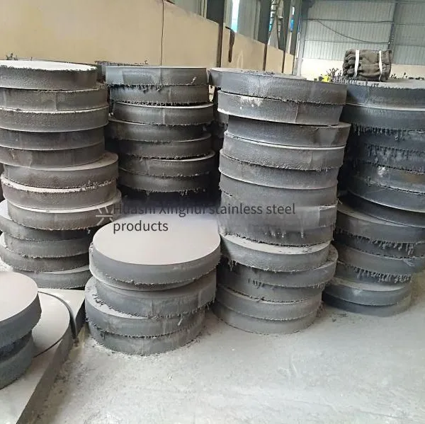 Qingshan Martensitic Stainless Iron 410 Hot-rolled Stainless Steel Rough Round - Factory Price of Perforated Stainless Steel Rough Round