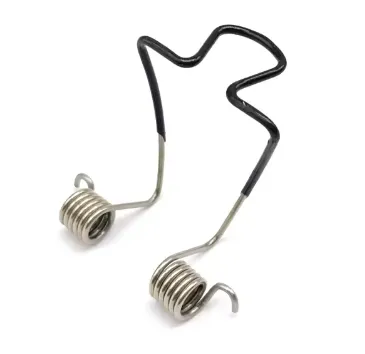 Custom Zinc Plated Plastic Dipping Butterfly Springs Small Double Torsion Spring photo-3