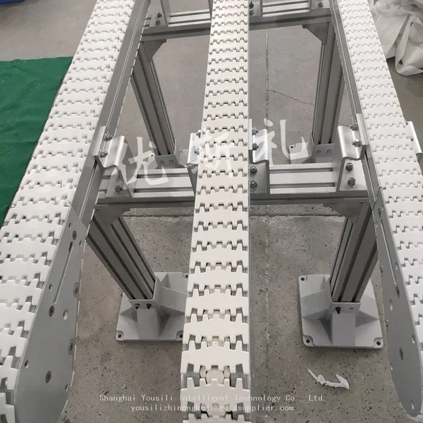Ring-shaped，U-shaped，Go Straight，Turn，Multi-row，Flexible Chain Conveyor，Plastic Chain Conveyor Line photo-5
