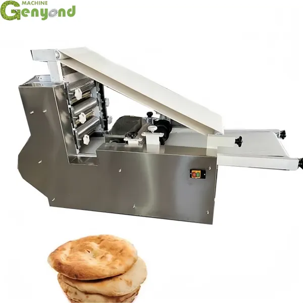 Automatic Arabic Pita Bread Machine Production Line Industrial Tortilla Roti Chapati Shawarma Lebanese Bread Making Machine