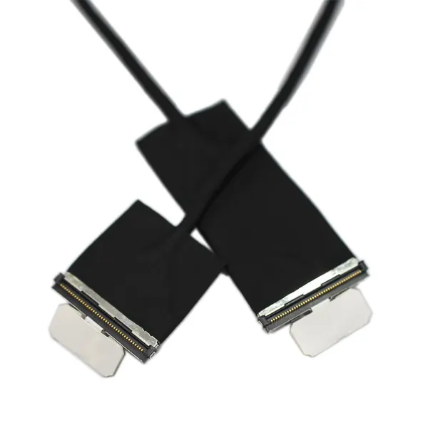 Micro Coax LVDS Cable 42AWG 30 Pin 0.5mm 100mm Cable Saaembly for Embedded Display Drone photo-3