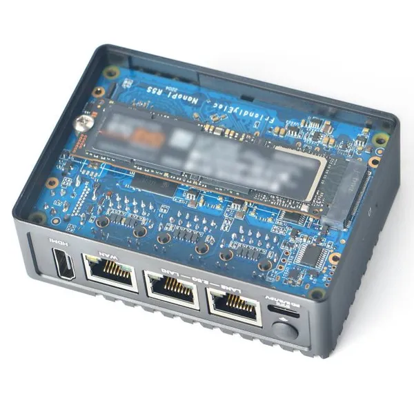 NanoPi R5S-LTS | RK3568B2 | 2.5G Ethernet IoT Gateway & Mini NAS Board photo-2