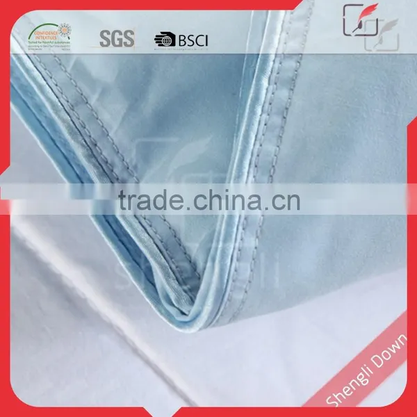 Washed Duck Down Filled Duvet, Blue Feather Duvet photo-5