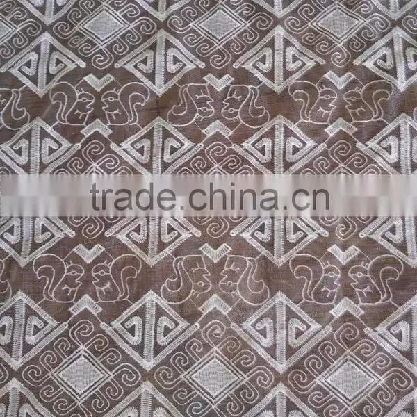 Original Embroidery Fabric Organdy Milk Silk Lace With Water Soluble Full Lace for Garment Accessory photo-2