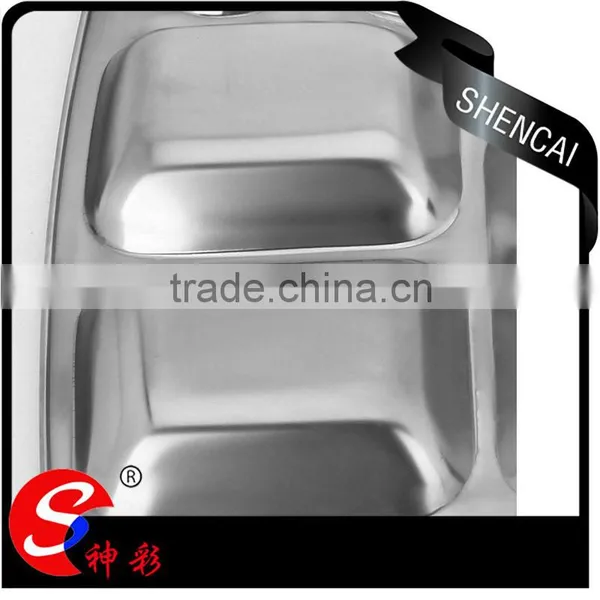 Wholesale Stainless Steel 5 Compartments Lunch Box/Tiffin Box/ Student Lunch Plate photo-5