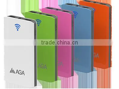 AGA Smart 10000mAh Power Bank for Iphone | Portable Small USB Lithium Battery Charger | Mini Power Supply for Digital Devices photo-3