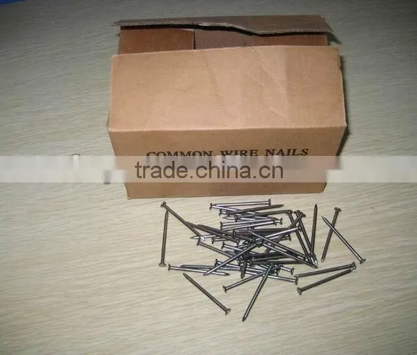 Polished Carbon Steel Common Nails With Smooth Shank photo-3