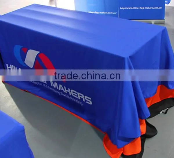 Wholesale Custom Advertise Trade Table Cover Threw photo-3