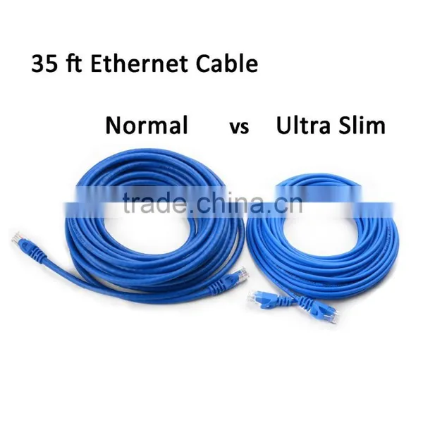 RJ45 10G UTP Cat6a Ultra Slim Patch Cable With Good Price photo-3