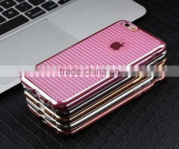 Luxury Clear Electroplating TPU Silicone Gel Soft Case For Apple IPhone 6S / IPhone 6S Plus photo-5