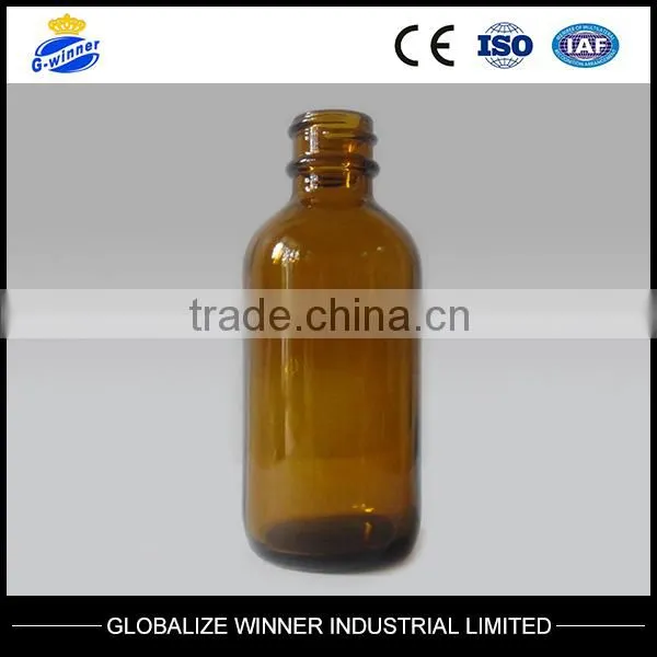 1oz,30ml Bule Glass Bottles Boston Round G.P.I 400-18,20,22,28mm photo-2