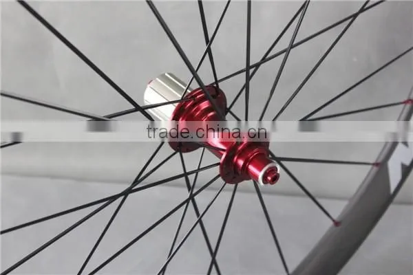 Carbon Road Bike Clincher /tubular Wheel Set Chinese Road Bike Wheel Set 50C photo-6