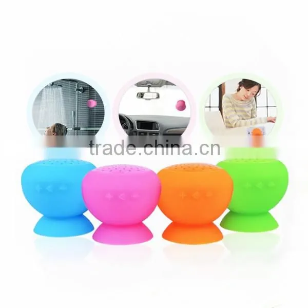 Bathroom Silicone Bluetooth Wireless Mini Portable Speaker Bluetooth photo-5