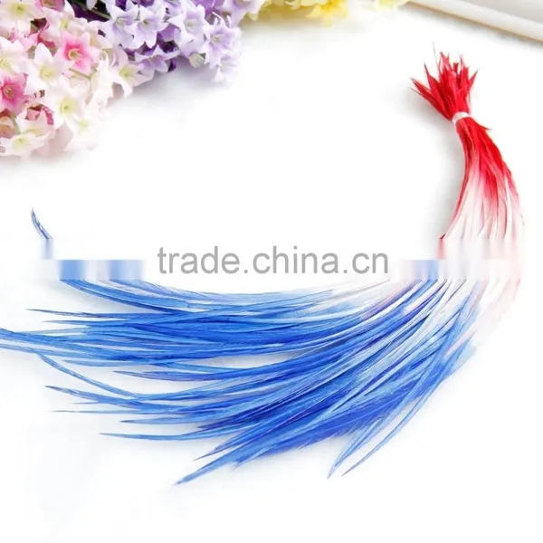 New Arrival Beautiful Ombre Real Hair Feather Extension photo-4