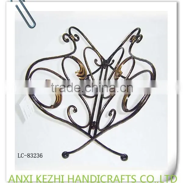 LC-88066RV China Wholesale Vintage Wrought Iron Metal Used Magazine Racks photo-5