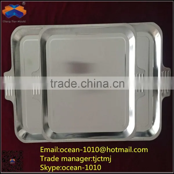 High Precision Different Size Customized Aluminium Baking Bun Pan photo-4