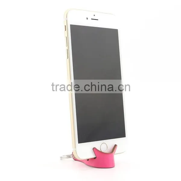 Cute Keyring Mobile Phone,keychain With Stand Function for Phone ,Keychain Cell Phone Cradle photo-5