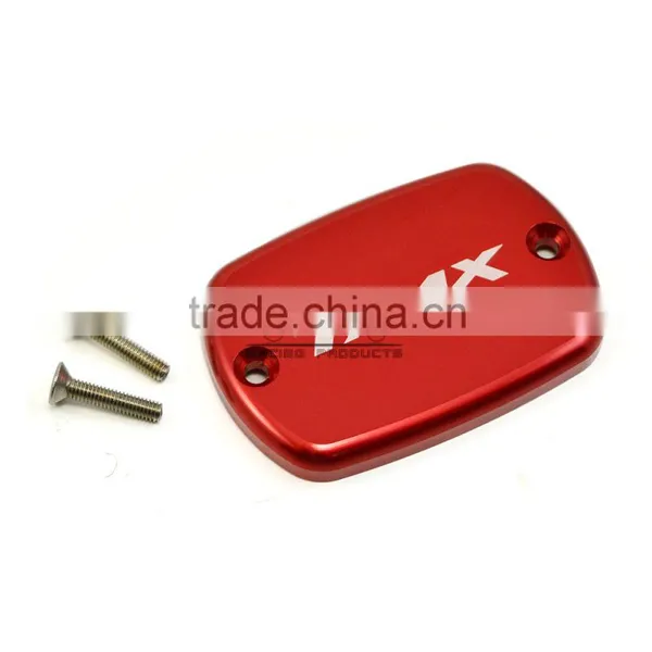 BJ-OC-006C New Arrival Red T-MAX 500 530 Motorcycle Front Brake Reservoir Fluid Cover Cap photo-2