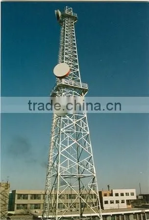 Self Supporting 4 Legged Lattice Communication Steel Tower photo-6