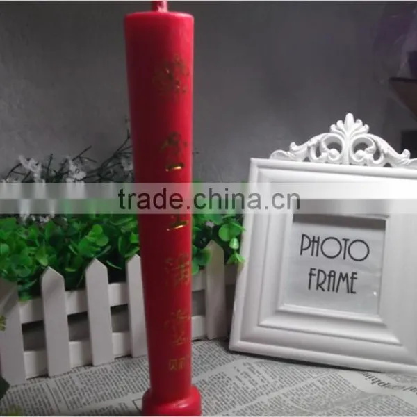 Red Wedding Candles photo-3