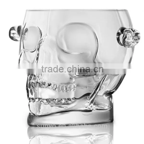 China Manufacturer Skull of Doom Glass Ice Bucket photo-3