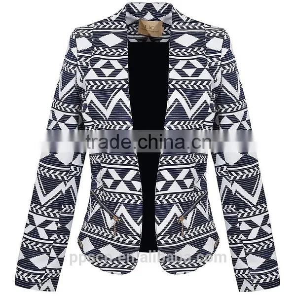 OEM Service Latest Ladies Blazer Jacket Designs Spring and Fall Formal Custom Fit Long Sleeve Women Blazer Quality Choice photo-2
