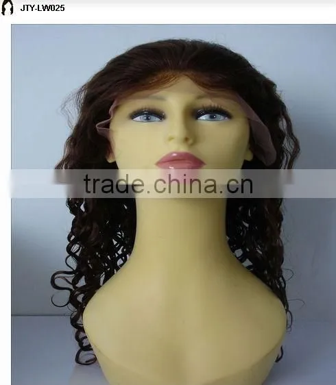 2013 Cheap Hair Hot Beauty Virgin Brazilian Hair Full Lace Wig Made in China photo-2