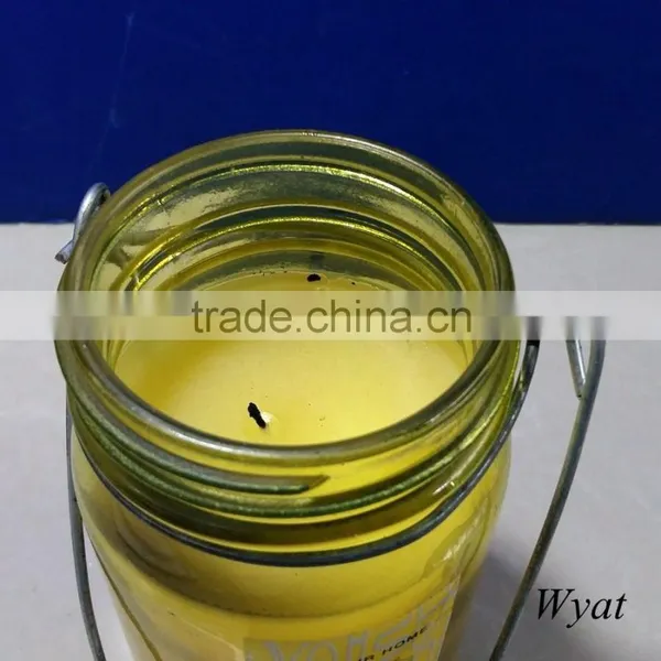 Hanging Mason Glass Candle Jar Candle Bottle SLJb66 photo-3