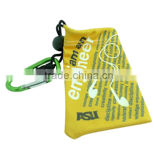 Customized Green Velvet Pouch photo-4