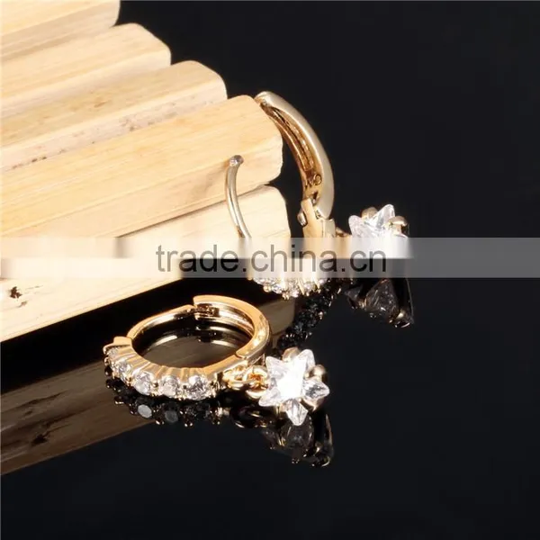 Women Fashion Trend Gift Cubic Zircon 2016 Hot Hanging Earring photo-3