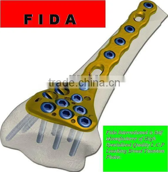 LCP LOCKING PLATE LCP LOCKING TITANIUM PLATE ORTHOPEDIC LOCKING PLATE DCP BROAD PLATE ORTHOPEDIC IMPLANT ORTHOPEDIC INSTRUMENTS