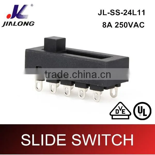 CALON SWITCH UL VDE Approved 2P4T Electronic Slide Switch photo-3