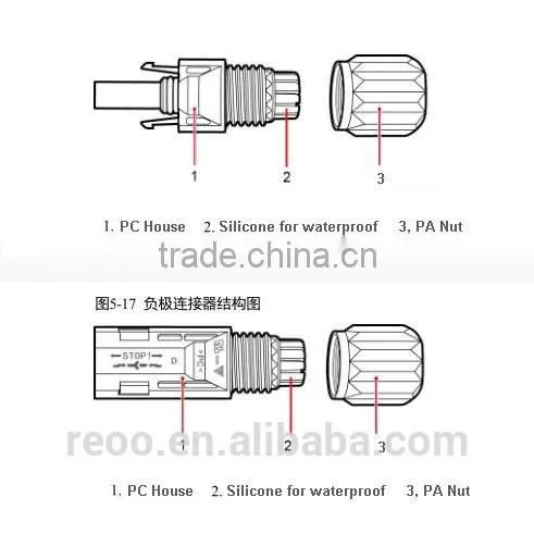 New High Quality MC4 Adapter PV Connectors for Solar Cells Panels photo-2