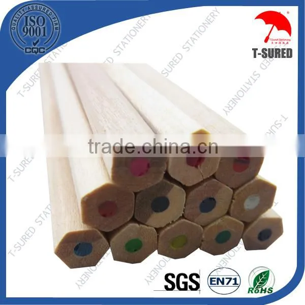 12Pieces Sharpened Natural Wood Color Pencil Set photo-2