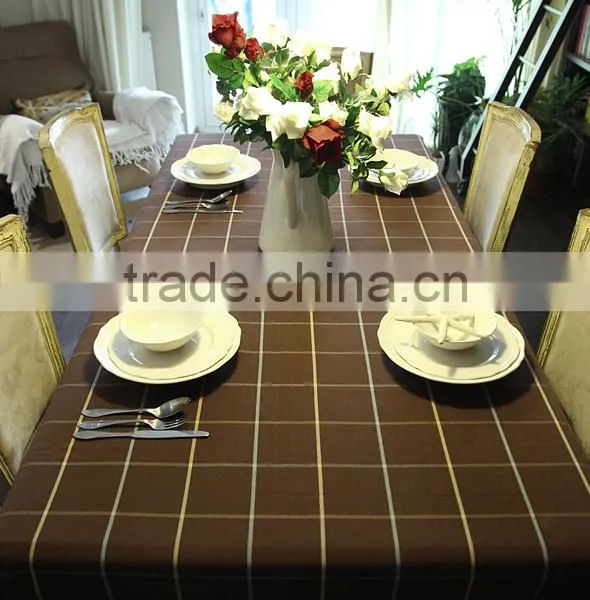 Wholesale Waterproof Linen Cotton Fabric Cheap Printed Table Cloth for Home photo-3