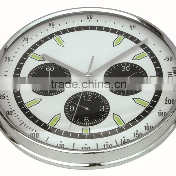 Fashion Home Metal Mounted Clock Decorative Wall Clock photo-2