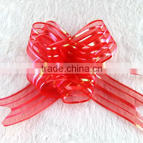 Various Material Pull Wrap Gift Ribbon Flower Gift Ribbon Bow photo-2