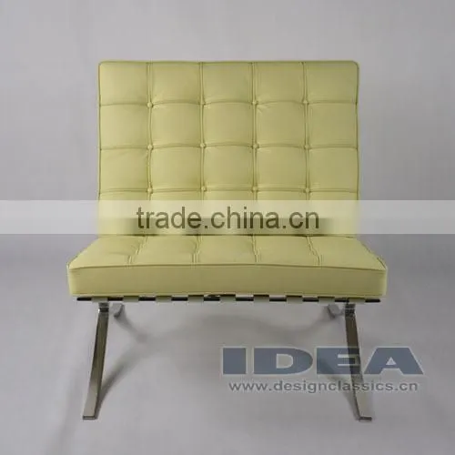 DC2001 Replica Mies Van Der Rohe Barcelona Chair - Cream White photo-2