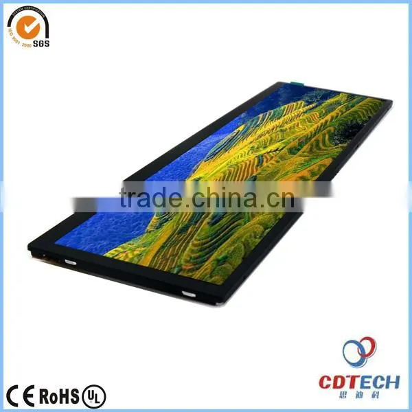 8.8 Inch 1280*320 TFT Lcd Display Module for Car Audio With P-Cap Touch Screen photo-2