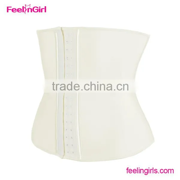 Wholesale 9 Steel Bone Slimming Sexy 100% Latex Cincher Women Waist Trainer Most Popular photo-3