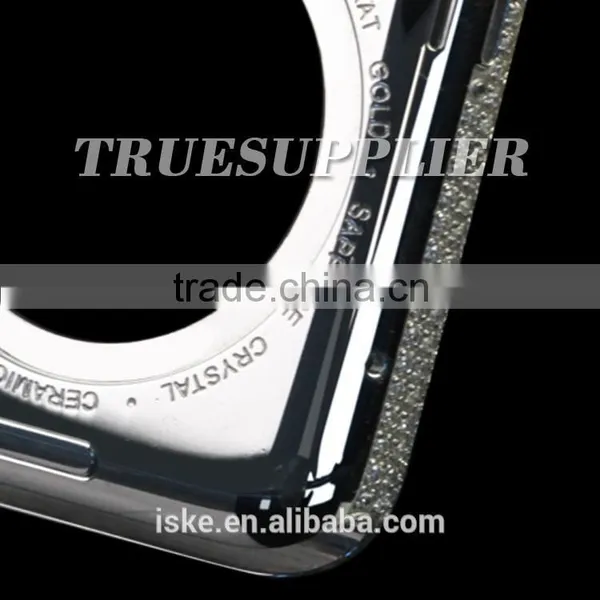 Silver Plated Housing With Crystal Housing for Apple Watch photo-2