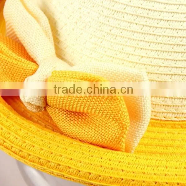 Hotsale Mexican Straw Hats Breathable Coffee Fedora Straw Hat With Ribbon Summer Cool Strawhat photo-5