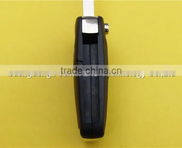 Flip Folding Key Shell for Chevy Remote Key Case Cover 3 Buttons Chevrolet Cruze HU100 Blade photo-5