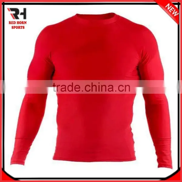 Custom Printed Blank Rash Guard, MMA Rash Guard for Mens photo-2