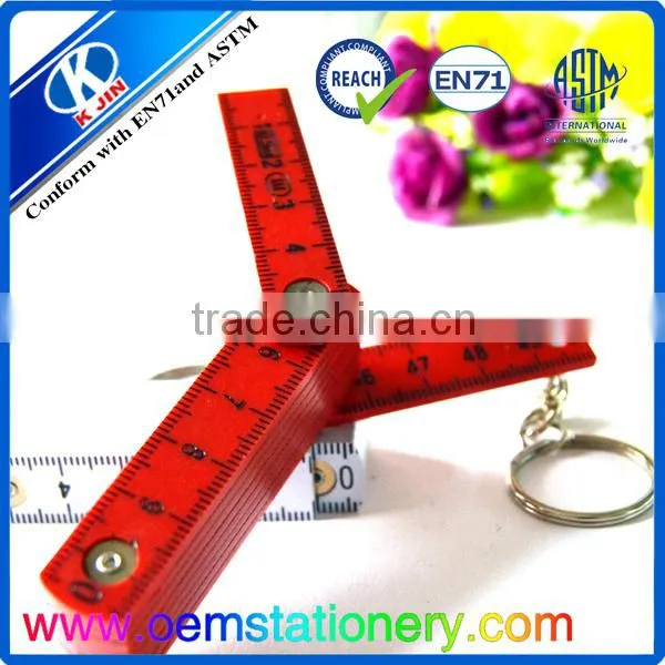 New Arrival Kids Cute 50cm Plastic Folding Ruler Made in China photo-6