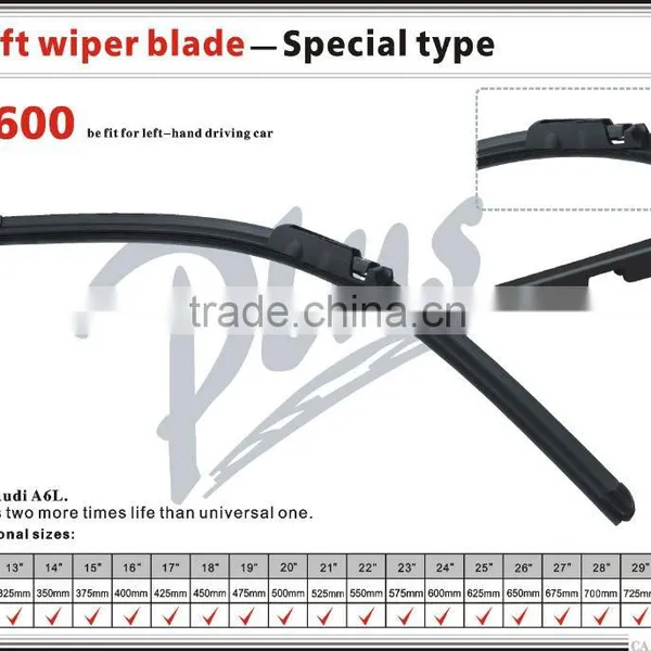 S600 26 Inch Soft Windshield Car Wiper Blade photo-3