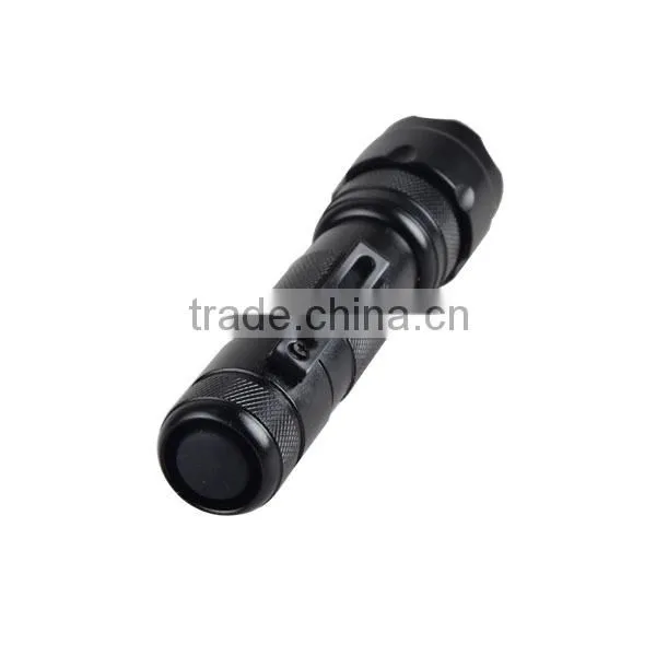 Aluminum 3 Modes High Power XM-L T6 LED Police Security Flashlight With Clip photo-2