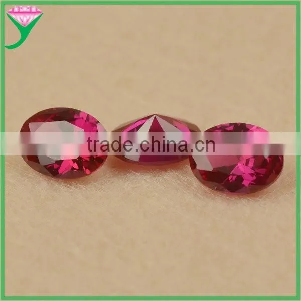 5# Synthetic Gemstone Rough Ruby Corundum for Sale photo-6