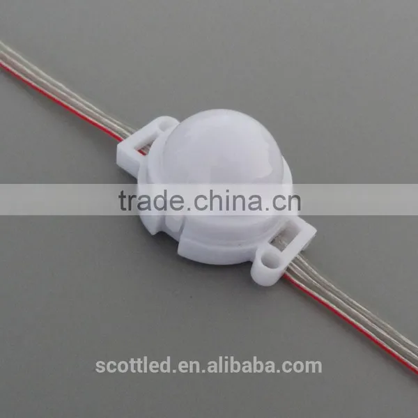 Led 30mm Mikly Cover Ws2811 ic Led Point Light Source Smart Controller Disco Led Effect Light Led Dot Light for Advertising photo-3